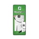 thumbnail image 4 of Guante de golf FootJoy WeatherSof para mujer, blanco, talla mediana, mano izquierda, 4 of 4