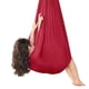 thumbnail image 1 of Columpio sensorial de terapia para interiores, ideal para adultos, niños y adolescentes con necesidades sensoriales especiales. Ideal para personas con autismo y con un efecto calmante (gris)., 1 of 7