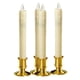 thumbnail image 1 of 4 Velas LED Cálidas Con Llama Oscilante Romántica, Velas Reales Para El Hogar, Boda, Oro B, 1 of 5