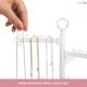 thumbnail image 5 of Organizador de Joyas All Hung Up de 10 Niveles 360° 15.5 cm con 100 Agujeros, 5 of 6