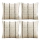 thumbnail image 4 of PACK DE 4 FUNDAS DE COJIN CHENILLE CUADRILLE COLOR BLANCO, 4 of 4