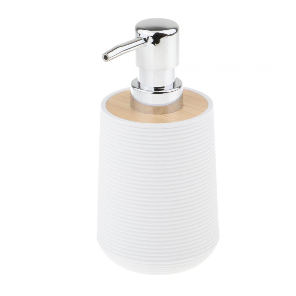 Magideal - Dispensador De Jabón Dispensador De Jabón Líquido Botella Con Bomba Fácil De Llenar Con Bomba Dispensador De Loción Y Jabón Botella Con Bomba Vacía Pa Blanco