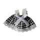 thumbnail image 2 of Muñeca De Felpa Vestido Con Tirantes Decoración Para Niños Haz Tus Propias Muñecas Para Muñeca De 17 Cm Negro, 2 of 3
