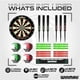 thumbnail image 2 of Set de dardos Winmau Masters Pro Premium Bristle con dardos, 2 of 8