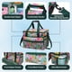 thumbnail image 4 of Bolsa térmica blanda JLDTOP 36 L a prueba de fugas con diseño floral, 4 of 8