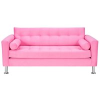 Bodevir - Sofa Retro 3C Felpa 12 Rosado