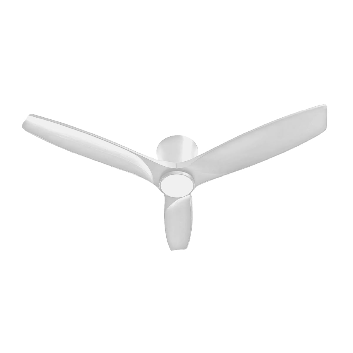 Primaterm - Ventilador De Techo Faro Blanco Con Luz Led 3 Colores 42”