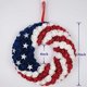 thumbnail image 2 of Corona Idílica Patriótica Americana Roja Blanca y Azul de 33 cm, 2 of 7
