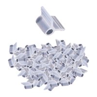Magideal - 100 Piezas De Clips De Injerto De Plantas De Jardín Soporte De Plantas De Flores Fxing Clips De Plántulas De Cultivo Para Verduras Vegetales Vegetales 5 Mm