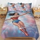 thumbnail image 1 of Wonder Woman Bedding Sets Ultra Soft Skin-Friendly Duvet Cover 3 Piece, Cute Comforter Cover Bed Set for Boys Girls Kids, 1 of 5