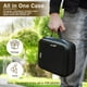 thumbnail image 3 of Set de juego Rummy Cube uvcany para 6 jugadores con estantes de madera y funda, 3 of 3