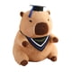 thumbnail image 3 of Muñeco De Capibara De Peluche, Juguete De Peluche De Capibara Abrazable De Dibujos Animados Para Niños, Niñas Y Adolescentes, Cuello Azul De 30 Cm, 3 of 3