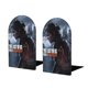 thumbnail image 1 of The Last of Us Sujetalibros decorativos temáticos, tope para estantería con base antideslizante, uso dual para hogar y oficina - 2 piezas, 1 of 6