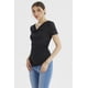 thumbnail image 2 of Polera Mujer Drapeado Basta Negro, 2 of 4