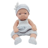 Little Dolphie - Muñeca Reborn Bebé Recién Nacida 30 Cm Vinilo Con Sonajero Y Chupete