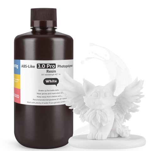 Impresora 3D De Resina Elegoo Abs-Like 3.0 Pro 1000 G Blanca