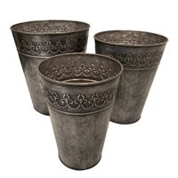 Bric - Maceteros Redondos Set De 3