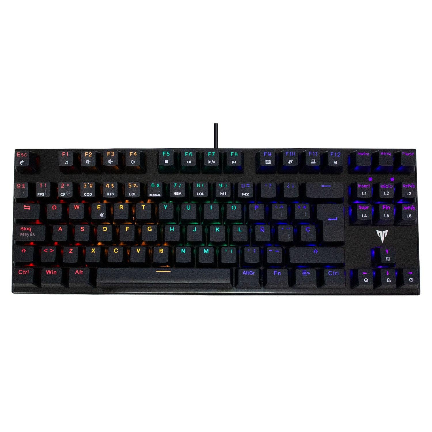 Teclado Mecánico Targa Jupiter 250 Negro