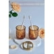 thumbnail image 3 of Juego De Accesorios De Baño Amber 5 Piezas Vidrio Transparente, 3 of 7