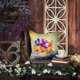 thumbnail image 5 of Cojín Con Forma De Orquídeas En Acuarela 14 X 14, 5 of 7