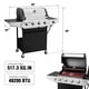 thumbnail image 2 of Parrilla a gas Lyromix de 4 quemadores con quemador lateral 49,200 BTU, 2 of 7