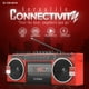 thumbnail image 3 of Sistema de altavoces Boombox Audiobox RXC-25BT Retrobox de 2 vías, color rojo, 3 of 3