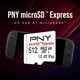 thumbnail image 4 of microSD PNY 512 GB Express U3 V30 A1 UHS‑I, 4 of 9