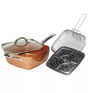 Bfresh - Set 4 Piezas Olla Cobre