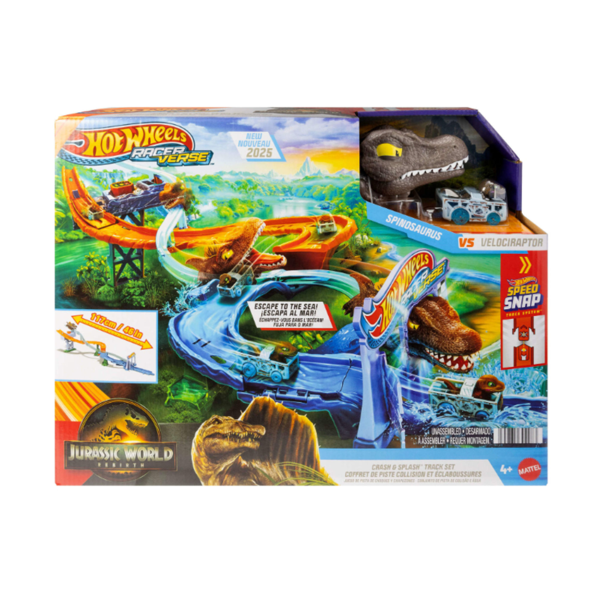 Pista De Carrera Hot Wheels Jurassic World