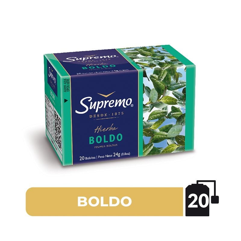 Hierba Boldo Caja 24 g Supremo