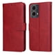 thumbnail image 1 of Funda Billetera para Motorola Moto G85 5G con Porta Tarjetas y Soporte Ajustable Rojo, 1 of 4