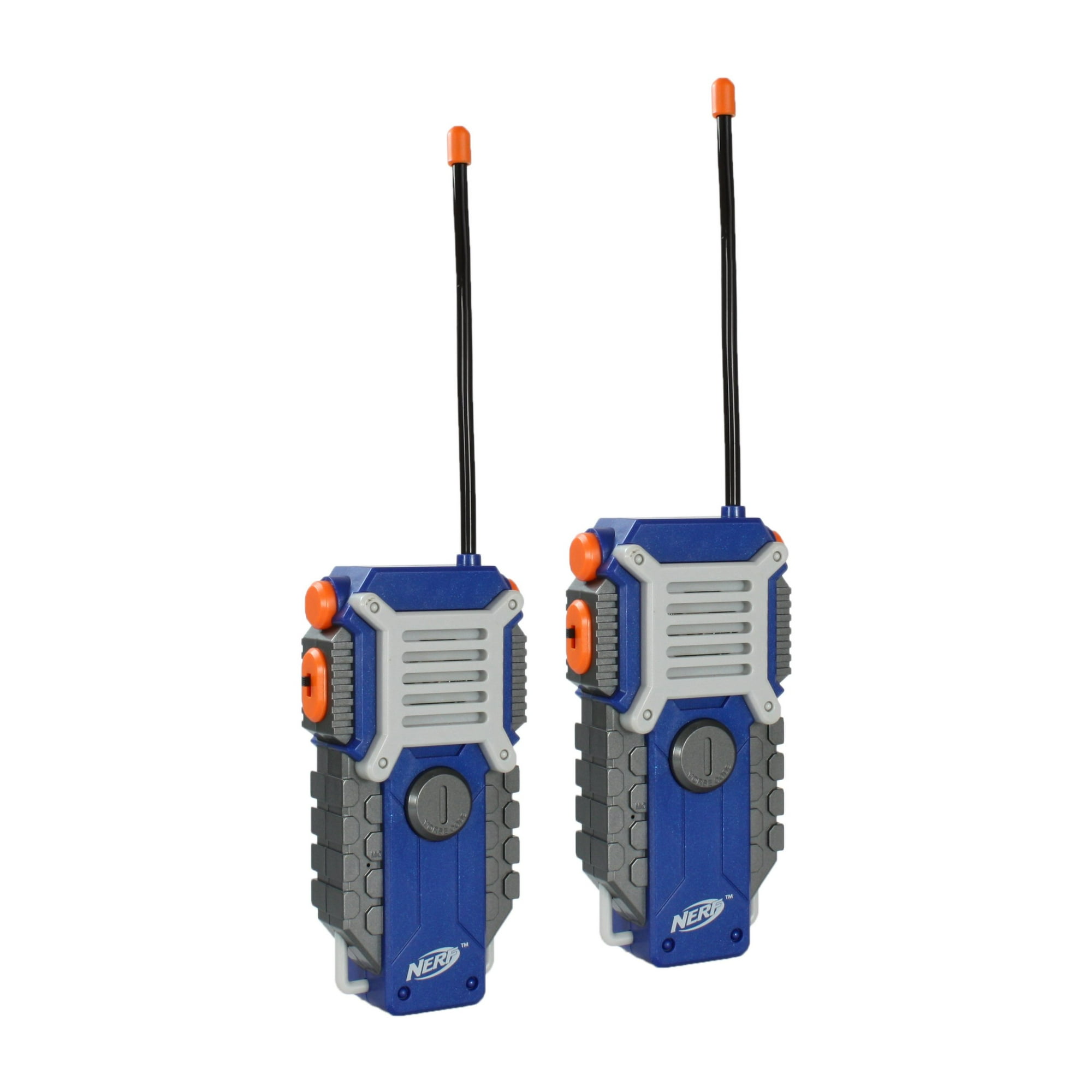 Walkie Talkie Nerf Para Niños Sakar Rugged Par, Alcance De 1000 Pies