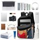 thumbnail image 3 of Larga Historia Corta-theme Backpack, Campus style schoolbag Bookbag with Adjustable Shoulder Straps And Large Zip Compartment, Unisex Travel Bags., 3 of 6