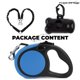 thumbnail image 5 of Correa YaLunpc Dual 5,6 m para 2 perros, hasta 50 kg, azul, 5 of 6