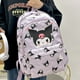 thumbnail image 2 of Anime Sanrio Plush Toy Cinnamoroll Backpack Children Girl Boy Black Blue Schoolbag Kawaii Student School Bag Computer Large Gift, 2 of 3