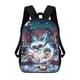 thumbnail image 1 of Amphibia-theme Backpack, Campus style schoolbag Bookbag with Adjustable Shoulder Straps And Large Zip Compartment, Unisex Travel Bags., 1 of 6