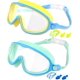 thumbnail image 1 of Gafas natación niños nuevas visión amplia antivaho anti-UV piscina 3-14 años, 1 of 6