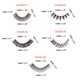 thumbnail image 3 of Unique Bargains 10 Pares de Pestañas Postizas para Maquillaje Negro DH06-04, 3 of 5