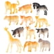 thumbnail image 1 of 12 Uds. Estatuillas De Animales Juguetes Educativos Tigre Elefante Para Ni?os Coloridos, 1 of 5