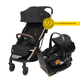thumbnail image 2 of Coche TS Eva Black Champagne/ Cabriofix I-Size Maxi Cosi, 2 of 8