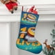 thumbnail image 2 of 10 Vidas Tema: Calcetines de Navidad, fino lino blanco para colgar en escaleras y chimenea, decoración navideña para el hogar, regalo de Navidad.54cm×38cm, 2 of 5