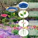 thumbnail image 4 of Retyion Pack de 2 Bebederos para Aves de 27 cm con Forma de Flor para Exterior, 4 of 9
