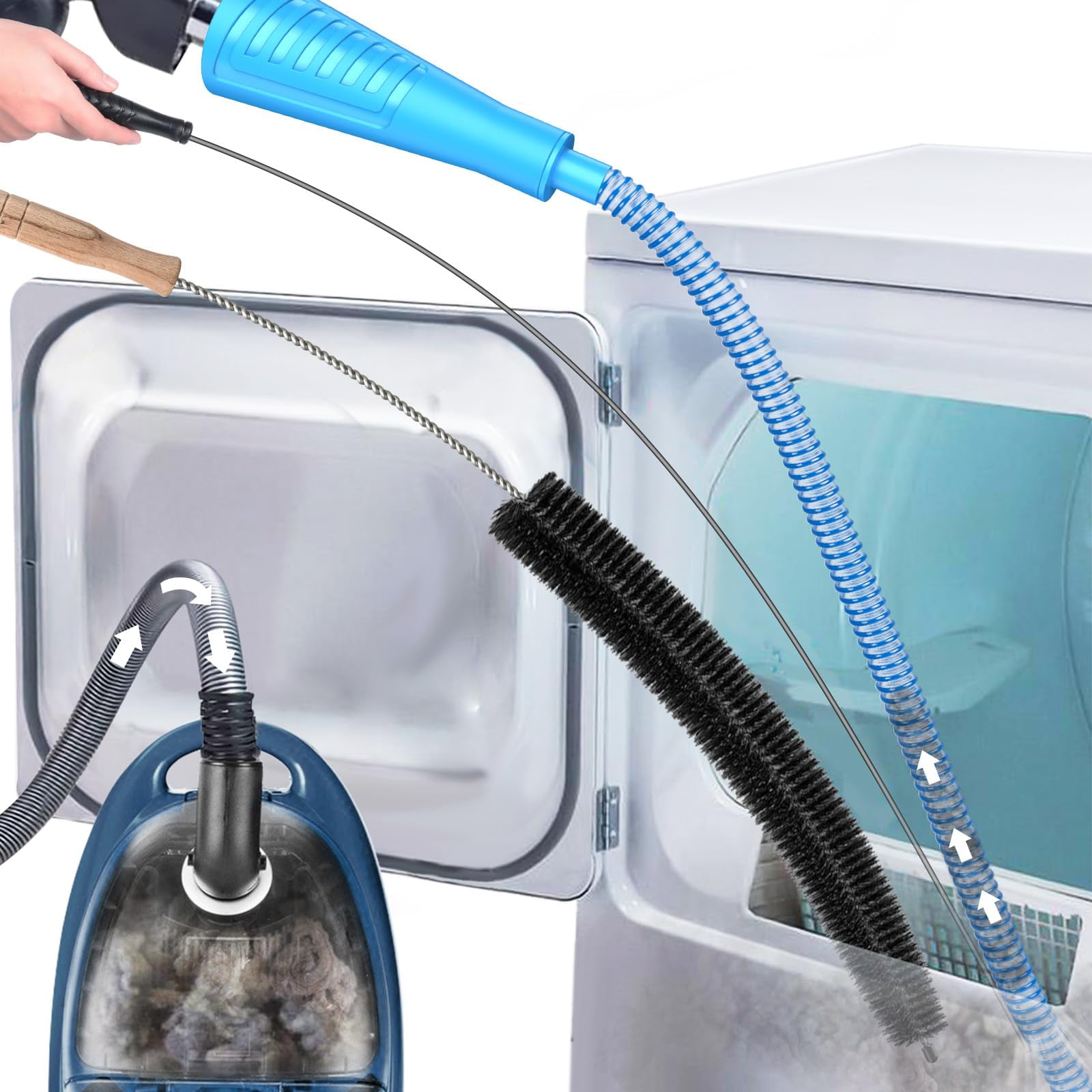 Kit De Limpieza De Ventilación Para Secadora, Aspiradora Sealegend