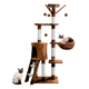 thumbnail image 2 of Torre Arbol Rascador Gatos  BelugTerciopelo Con Casa Y Cuna Color Caqui, 2 of 5