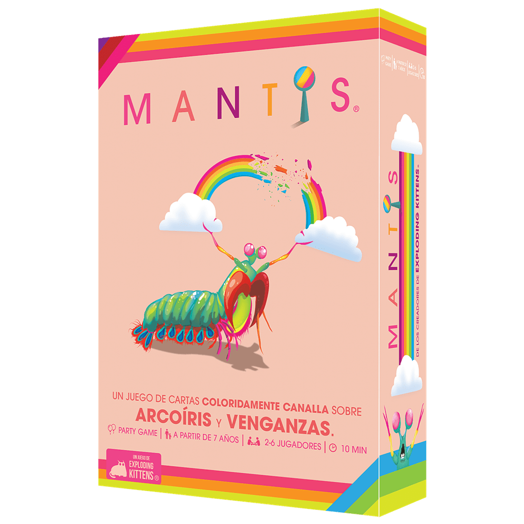 Exploding Kittens - Mantis - Juego De Mesa - En Español
