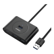 thumbnail image 1 of Adaptador USB 3.0 macho tipo A Ugreen 4 en 1 0,5 m negro, 1 of 3