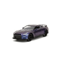 Coche Fundido A Presión Jada Pink Slips 1:32 W2 2009 Nissan Gt-R Purple