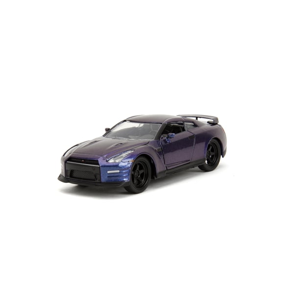 Coche fundido a presión Jada Pink Slips 1:32 W2 2009 Nissan GT-R Purple
