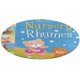 thumbnail image 1 of Rimas Infantiles Alfombra Redonda de Felpa Coral, Antideslizante, No Desprende Pelusas, Lavable y Duradera para Salón, Dormitorio y Habitación de Niños 60cm, 1 of 6
