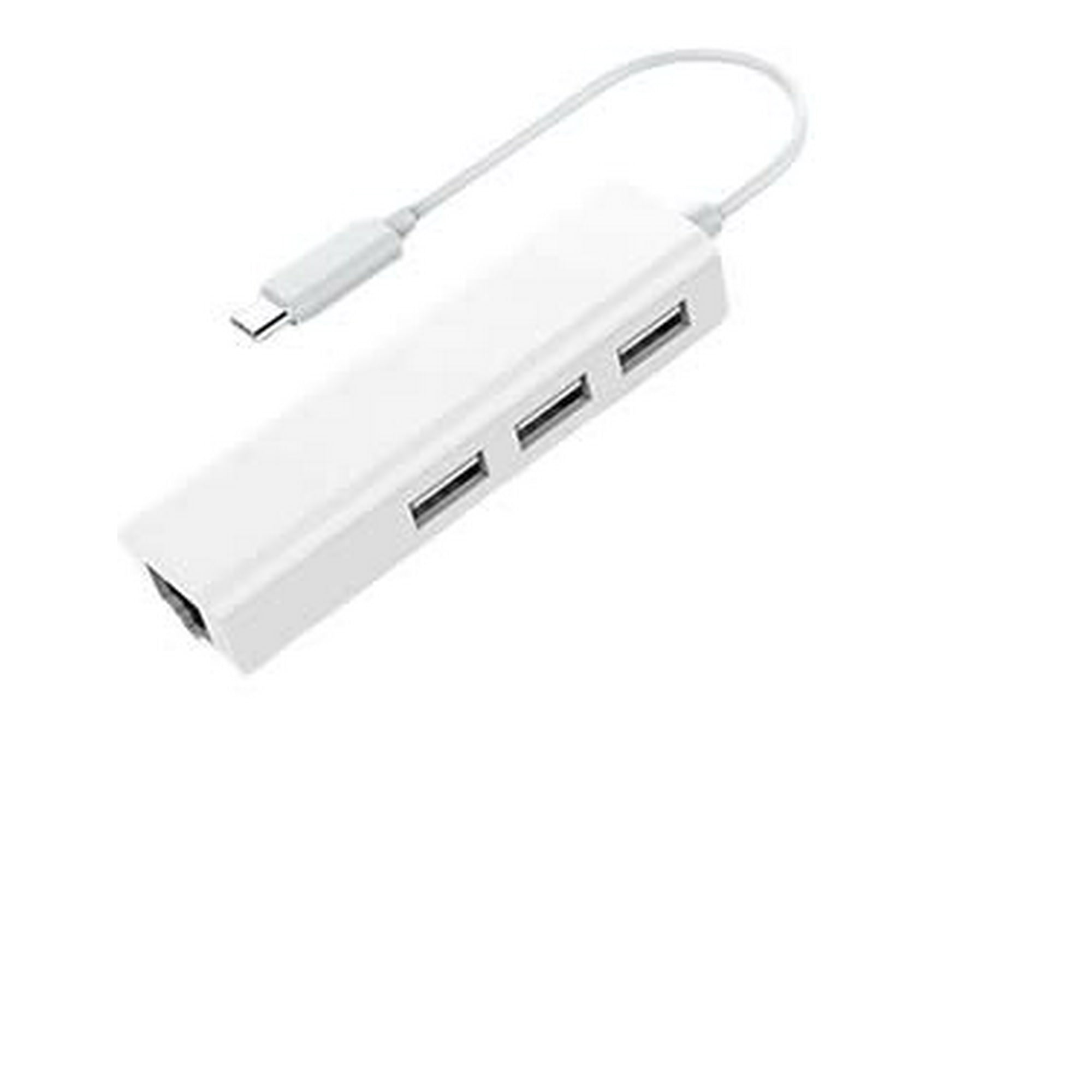 Birlink - Hub Tipo C A Rj45 + 3 Puertos Usb 2.0